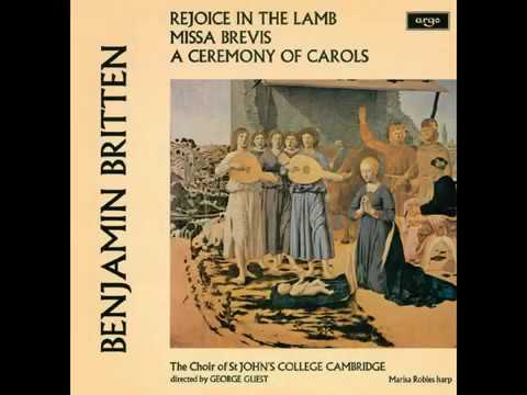 britten rejoice in the lamb midi files